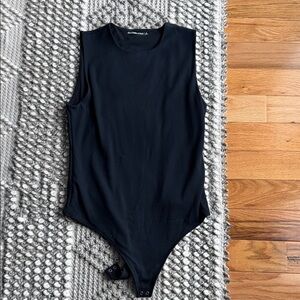 Abercrombie & Fitch Black One-Piece Bodysuit
